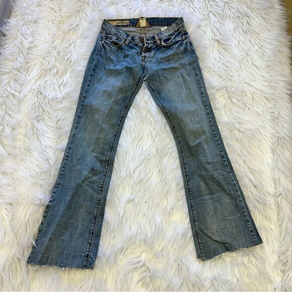 Lucky Brand Denim - Lucky Brand Maui Meggie Jean Med Wash Women's Size 2/26 Raw Hem